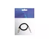Cable de audio XLR conector hembra de 3 polos a conector macho jack de 6,35 mm 0,9 m Omnitronic 3022516L
