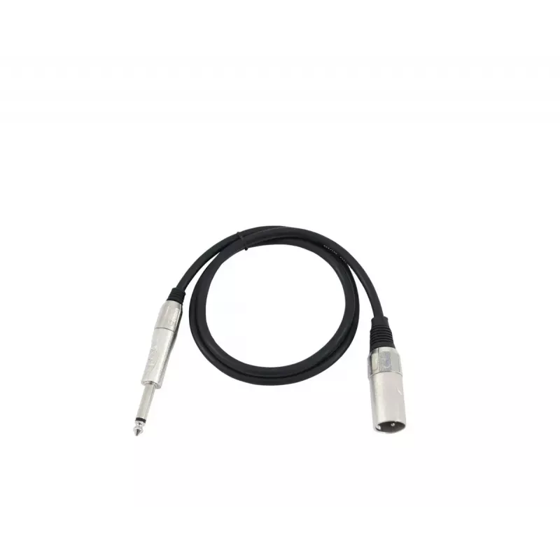 Cable de audio Omnitronic 3022519A 0,9 m XLR 6,35 mm Negro