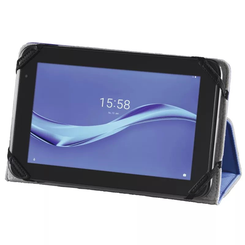 Hama Strap 27,9 cm (11 inch) Funda tipo folio Azul