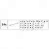 Brilliant Tools BT011021 Juego de llaves combinadas, 21 uds.