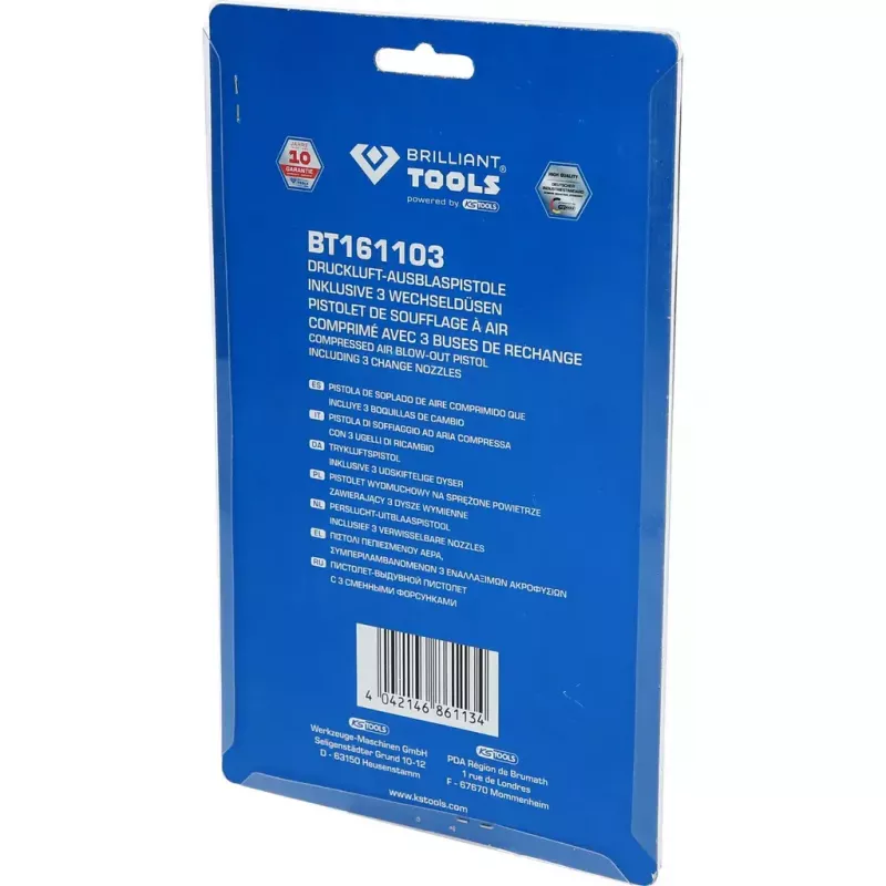 Accesorio de aire comprimido Brilliant Tools BT161103