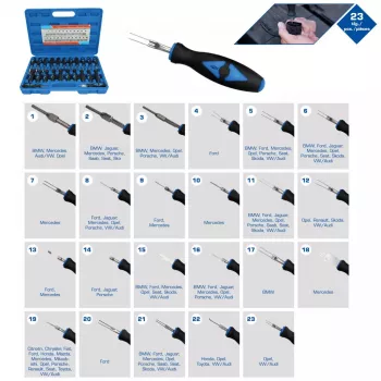 Reparación/mantenimiento de vehículos Brilliant Tools BT511100