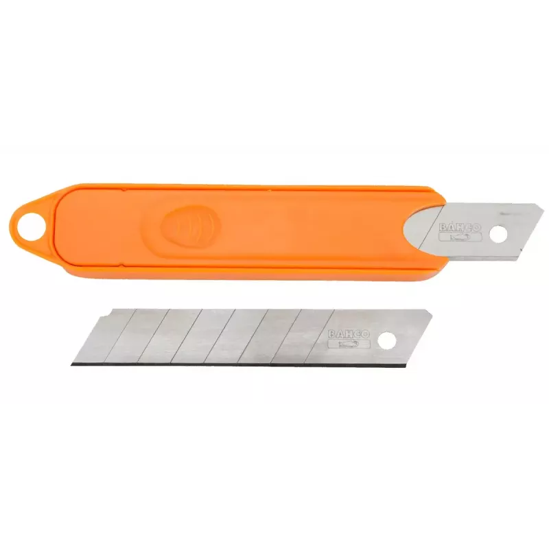 Bahco KSBG18-10DISPEN Cuchillas de repuesto de 18 mm, 10 uds. en dispensador