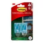 3M 17091AWFGN Gancho de almacenamiento para exterior Gancho Utility Transparente 1 ud.