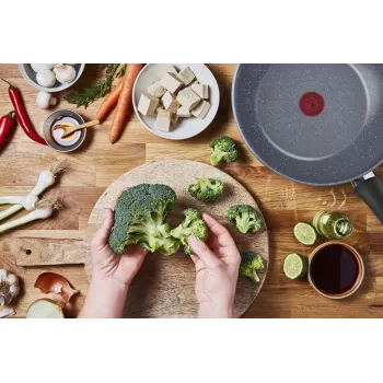 Sartén wok Tefal Healthy Chef G15019 Redonda