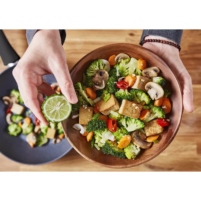 Sartén wok Tefal Healthy Chef G15019 Redonda