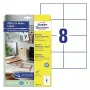 Etiqueta autoadhesiva para impresora Avery LR3427-10 Blanca A4 80 etiquetas