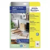 Etiqueta autoadhesiva para impresora Avery LR3657-10 Blanca 2,54x4,85 cm 400 uds.