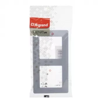 Legrand 754132 Placa embellecedora/Tapa de interruptor aluminio