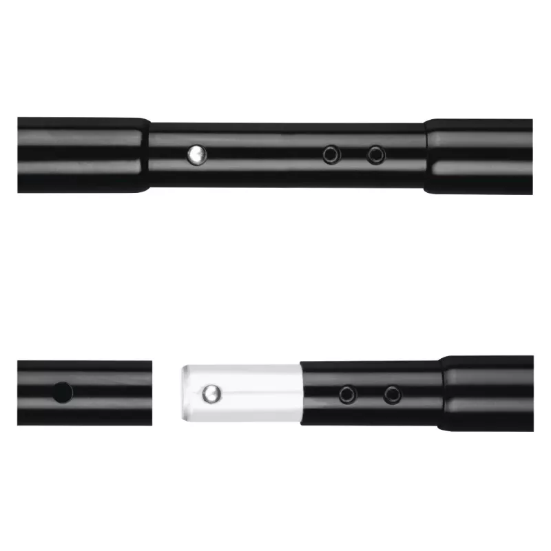 Trípode para fondo fotográfico Hama 00021202 aluminio negro 2,95 m