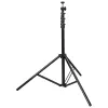Trípode para fondo fotográfico Hama 00021202 aluminio negro 2,95 m
