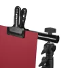 Trípode para fondo fotográfico Hama 00021202 aluminio negro 2,95 m