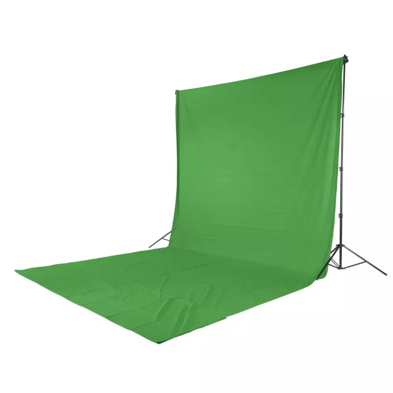 Trípode para fondo fotográfico Hama 00021202 aluminio negro 2,95 m