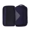 Estuche Herlitz 2 Go CamoPurple poliéster azul lila 210x130x60mm