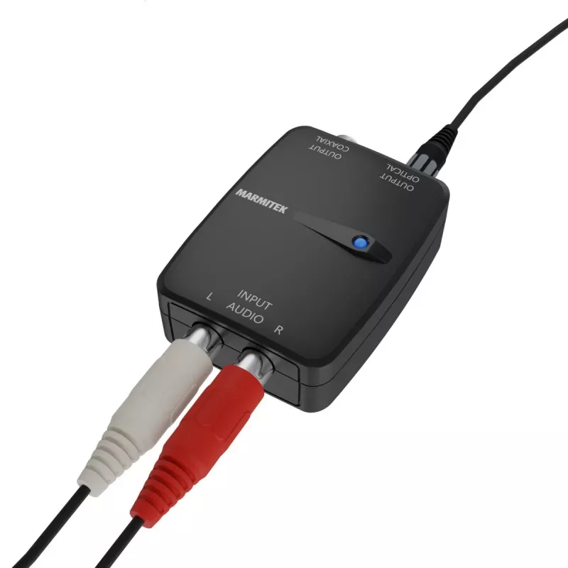 Marmitek Connect AD12 Negro 25008412 Extractor de audio HDMI 4K