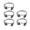ACT Cable de alimentación conector CEE 7/7 (acodado) - C13 IEC Lock negro 2 m, EL182S, pack de 5