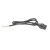 ACT Cable de alimentación C19 IEC Lock – extremo abierto negro 2 m, PC1174, pack de 5