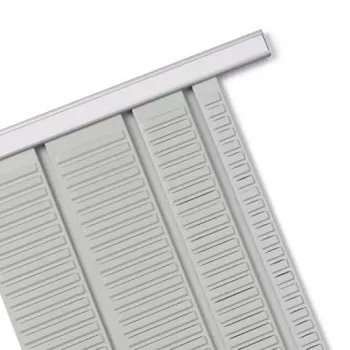 Paneles de planificación Nobo T-Card talla 2, tarjeta en T, gris, metal, 54 mm, 69 mm, 11 mm
