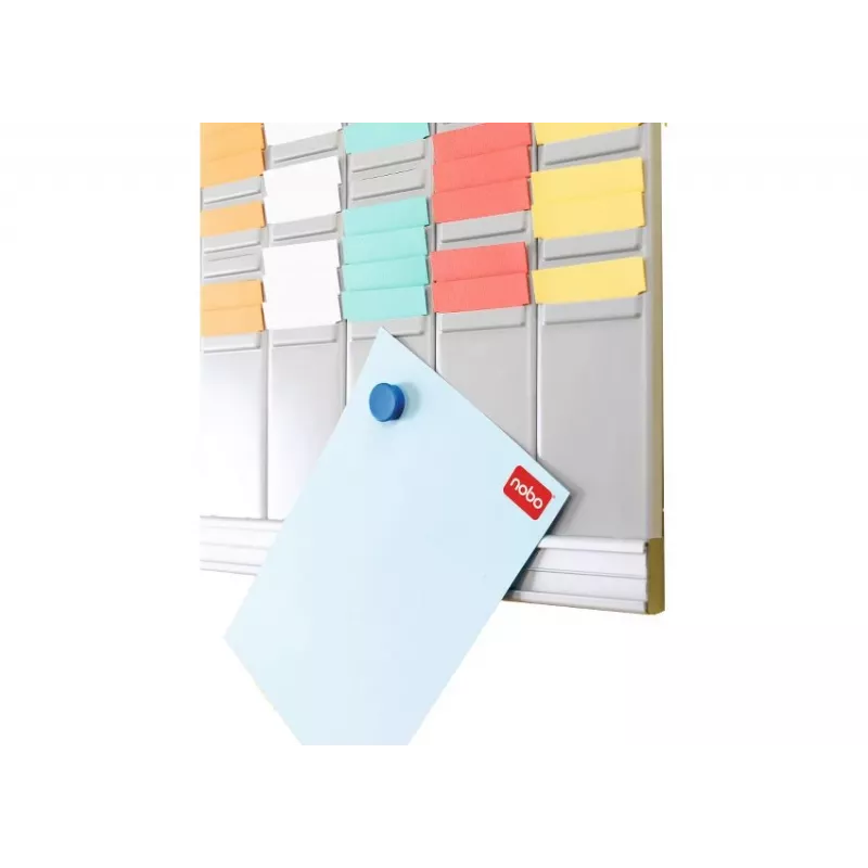 Nobo 1900413 barra de unión para tarjetas T, índice 24, ancho 772 mm, metal