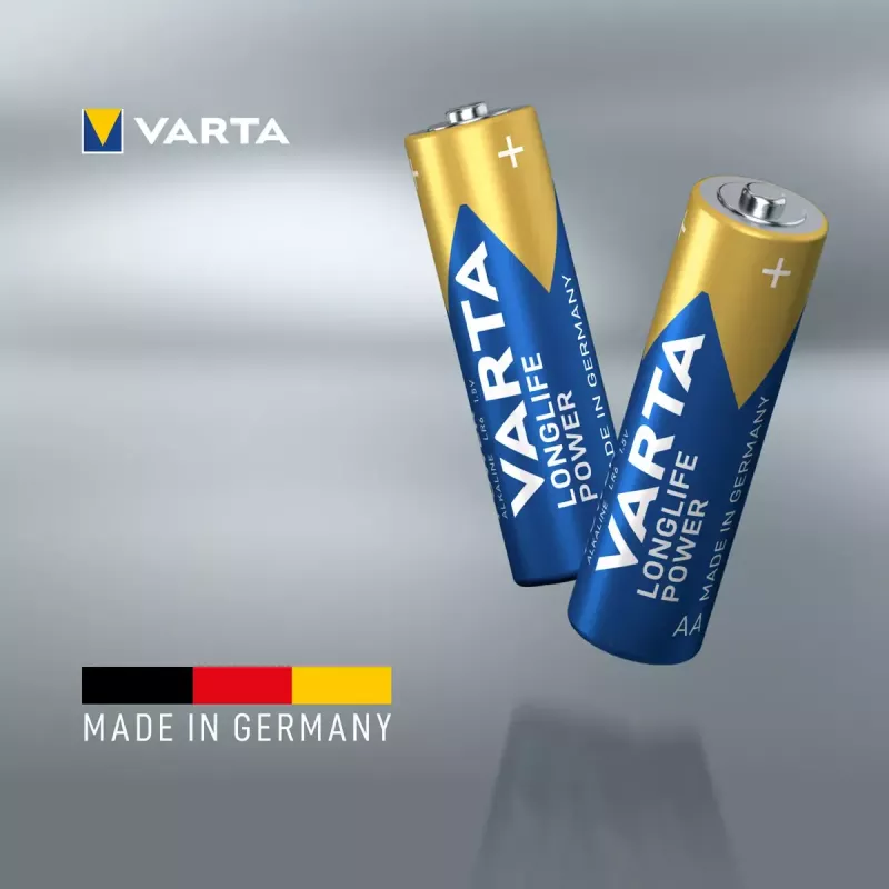 Pila desechable Varta 4906/4B AA alcalina