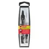 Herlitz 8710006 Set de compás en estuche, 2 piezas, 110 mm, negro