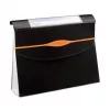 Rexel Optima Archivador de fuelle de 13 bolsillos, A4, negro, polipropileno (PP)