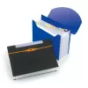 Rexel Optima Archivador de fuelle de 13 bolsillos, A4, negro, polipropileno (PP)