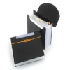 Rexel Optima Archivador de fuelle de 13 bolsillos, A4, negro, polipropileno (PP)