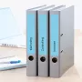 HERMA 5093 Etiquetas para archivadores A4 192 x 38 mm, azul, 175 uds. (25 hojas x 7)
