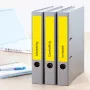 HERMA 5091 Etiquetas para archivadores A4 192 x 38 mm, amarillo, 175 uds. (25 hojas x 7)
