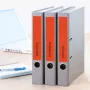 HERMA 5092 Etiquetas para archivadores A4 192 x 38 mm, rojo, 175 uds. (25 hojas x 7)