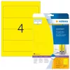 Etiquetas de archivo HERMA A4 192x61 mm amarillo papel mate opaco 80 uds.