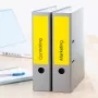 Etiquetas de archivo HERMA A4 192x61 mm amarillo papel mate opaco 80 uds.