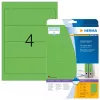 Etiquetas de archivo HERMA A4 192x61 mm verde papel mate opaco 80 uds.