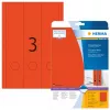 Etiquetas de archivo HERMA A4 61x297 mm rojo papel mate opaco 60 uds.