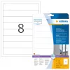 Etiquetas de archivo removibles HERMA A4 192x34 mm blanco 200 uds.
