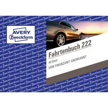 Libro de formularios de contabilidad Avery 222 A6 40 páginas