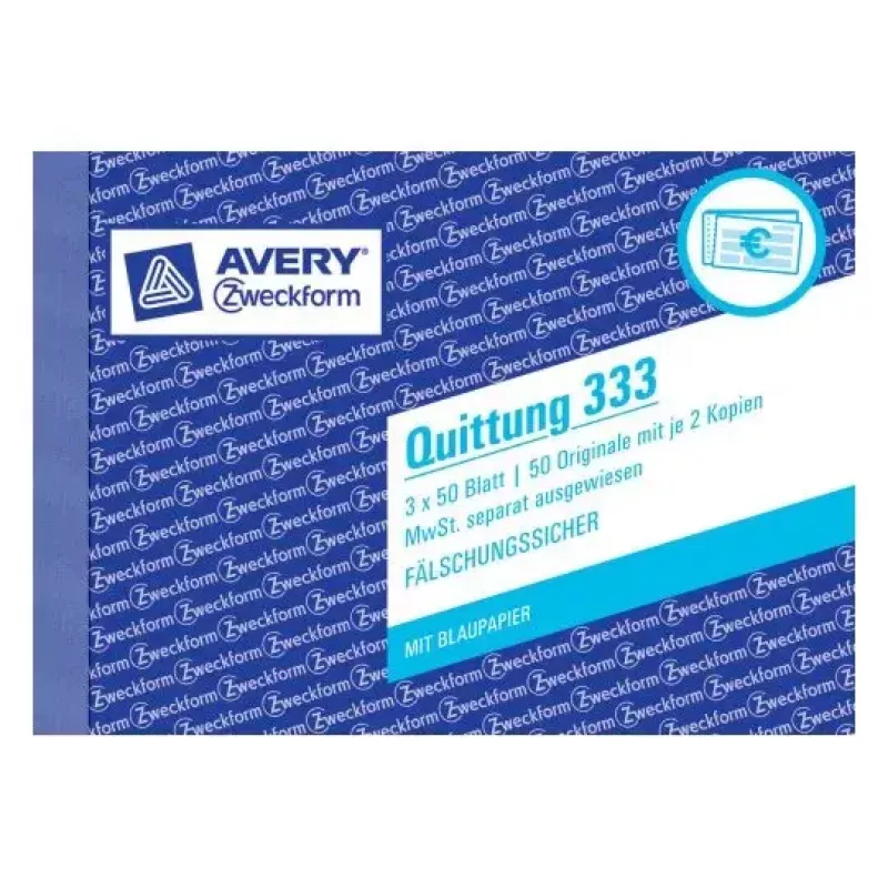 Ticket Avery 333 150 uds.
