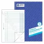 Libro de administración Avery 450 azul blanco