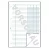 Libro de administración Avery 452 azul blanco