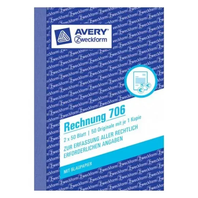 Libro de administración Avery 706 blanco