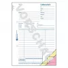 Libro de administración Avery 721 azul blanco