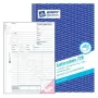 Libro de administración Avery 726 azul blanco