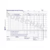 Libro de administración Avery 740 azul blanco