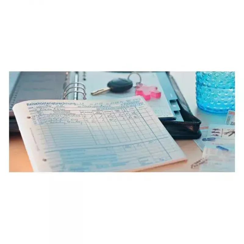 Libro de administración Avery 741 azul blanco
