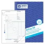 Libro de administración Avery 756 azul blanco