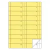 Libro de administración Avery 842 azul amarillo