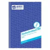 Cuaderno A5 Avery 904 50 hojas azul blanco