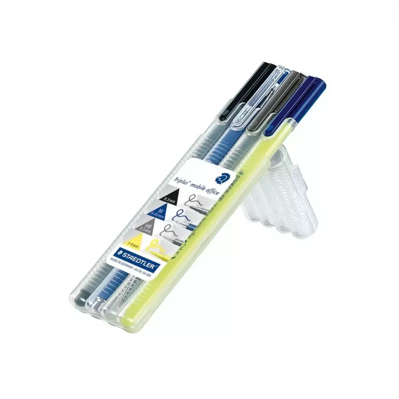 Set de 34 rotuladores Staedtler triplus mobile office