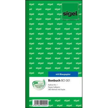 Etiqueta no adhesiva Sigel BO001 verde rectangular 105 x 200 mm